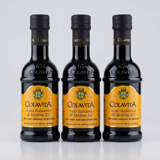 3 Bottles of Colavita Balsamic Vinegar of Modena, 8.5 oz