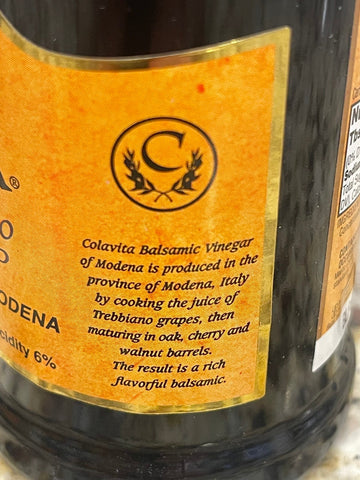 3 Bottles Colavita Balsamic Vinegar of Modena 8.5 oz Italy Bread Salad