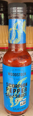 Woodstock Scorpion Pepper Extreme Hot Sauce 5 Oz Marinade