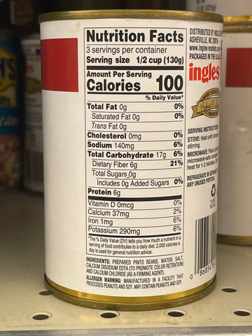 6 Cans of Laura Lynn Pinto Beans, 15 oz