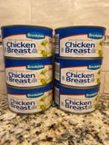 6 CANS Brookdale White Chunk Chicken Breast Meat 12.5 oz Can