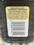 Dickinson's Pure Seedless Black Raspberry Preserves 10 oz Jar