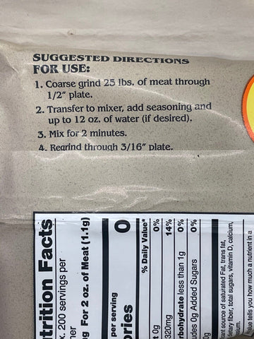 2 Bags of Ac Legg’s Old Plantation Pork Sausage Seasoning, 8 oz