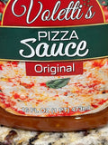 4 BOTTLES Voletti's Pizza Squeeze Original Sauce 16 oz Jar Tomato Maker Pie