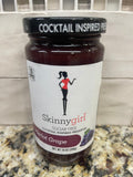 Skinnygirl Sugar Free Merlot Grape Cocktail Inspired Preserves 10 oz Jar