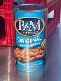 4 CANS B&M Original Brick Oven Baked Beans 28 oz. Can Burnham & Morrill