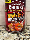4 Cans of Campbell's Chunky Spicy Sirloin Burger Soup, 18.8 oz