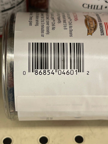 6 Cans of Laura Lynn Chili with No Beans, 15 oz