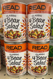 4 CANS Read Ready to Eat 4 Beans Salad 15 oz Can Green Kidney Wax Beans