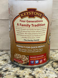 3 CANS Keystone All Natural Beef 14.5 Oz Heat & Serve Roast Stew Rice