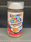 3 JARS Cinnamon Toast Crunch Cinnadust Blend 5.5 ounce bottle