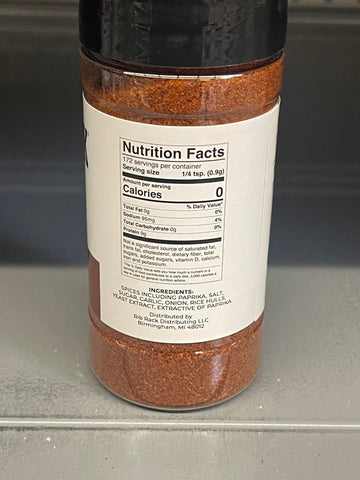 2 Jars of Rib Rack Original BBQ Dry Rub Seasoning Spice, 5.5 oz