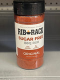 2 JARS Rib Rack SUGAR FREE Original BBQ Dry Rub Seasoning Spice 5 oz