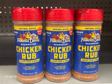 3 JARS Famous Dave’s Chicken Rub Seasoning Savory Spice Garlic 5.25 oz