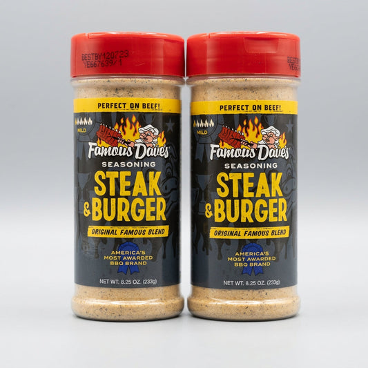 Famous Dave’s Steak & Burger Seasoning Spice, 8.25 oz