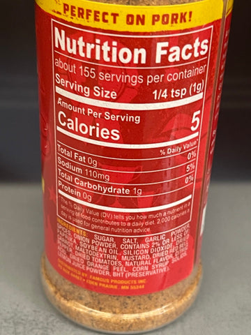 3 Jars of Famous Dave’s Rib Rub Seasoning Savory Spice Garlic, 5.5 oz