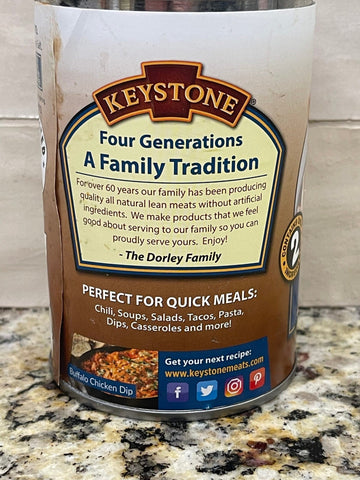 4 Cans of Keystone All Natural Chicken, 14.5 oz