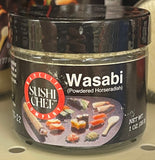 Baycliff Sushi Chef Wasabi Powdered Horseradish 1 oz Jar sashimi