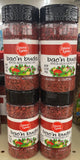 4 Jars Laura Lynn Bac'n Buds Artificial Salad Bacon Bits 3.25 oz Bottle