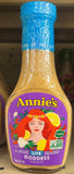 Annie's Lite Goddess Salad Dressing 8 oz Bottle Vegan Non-GMO