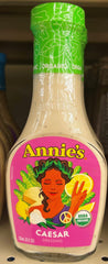 Annie's Organic Caesar Salad Dressing 8 oz Bottle Non-GMO