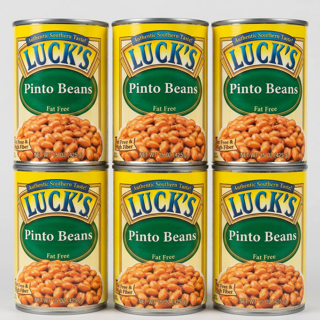 Luck's Pinto Beans Fat Free 15 oz Can