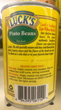 10 Cans Luck's Pinto Beans Fat Free 15 oz Can