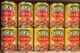 10 CANS Luck's Pinto Beans Seasoned with Pork 15 oz Can Vegetable Bean