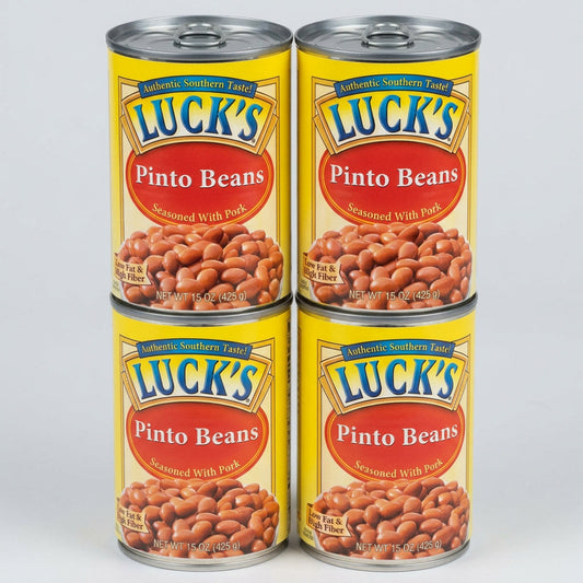 Luck's Pinto Beans Seasoned with Pork, 15 oz