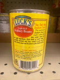 4 Cans of Luck's Light Red Kidney Beans, 15 oz