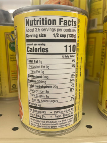6 CANS Luck's Mixed Beans Pinto Great Northern with Pork 15 oz Can