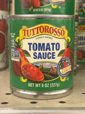 6 CANS Tuttorosso Tomato Sauce 8 oz Can vine ripened