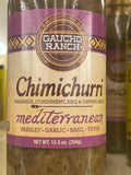 Gaucho Ranch Chimichurri Mediterranean Marinade Sauce 12.5 oz