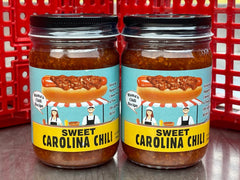 2 JARS Carolina Sweet Chili 12 oz Hot Dog Hamburger Sauce Wiener