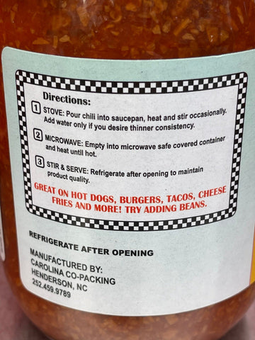 2 Jars of Carolina Sweet Chili, 16 oz