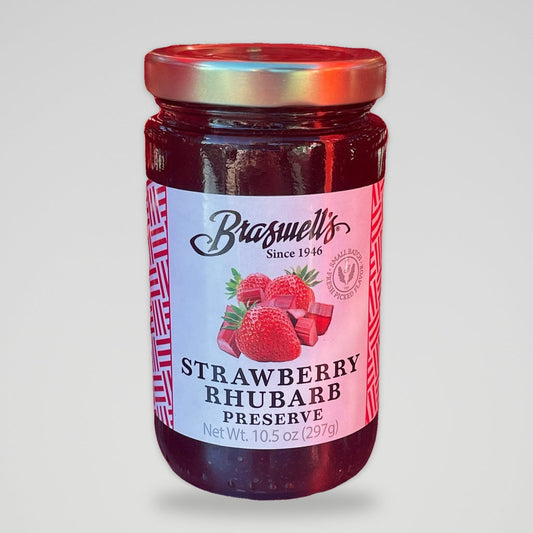 Strawberry Rhubarb Preserve, 10.5 oz