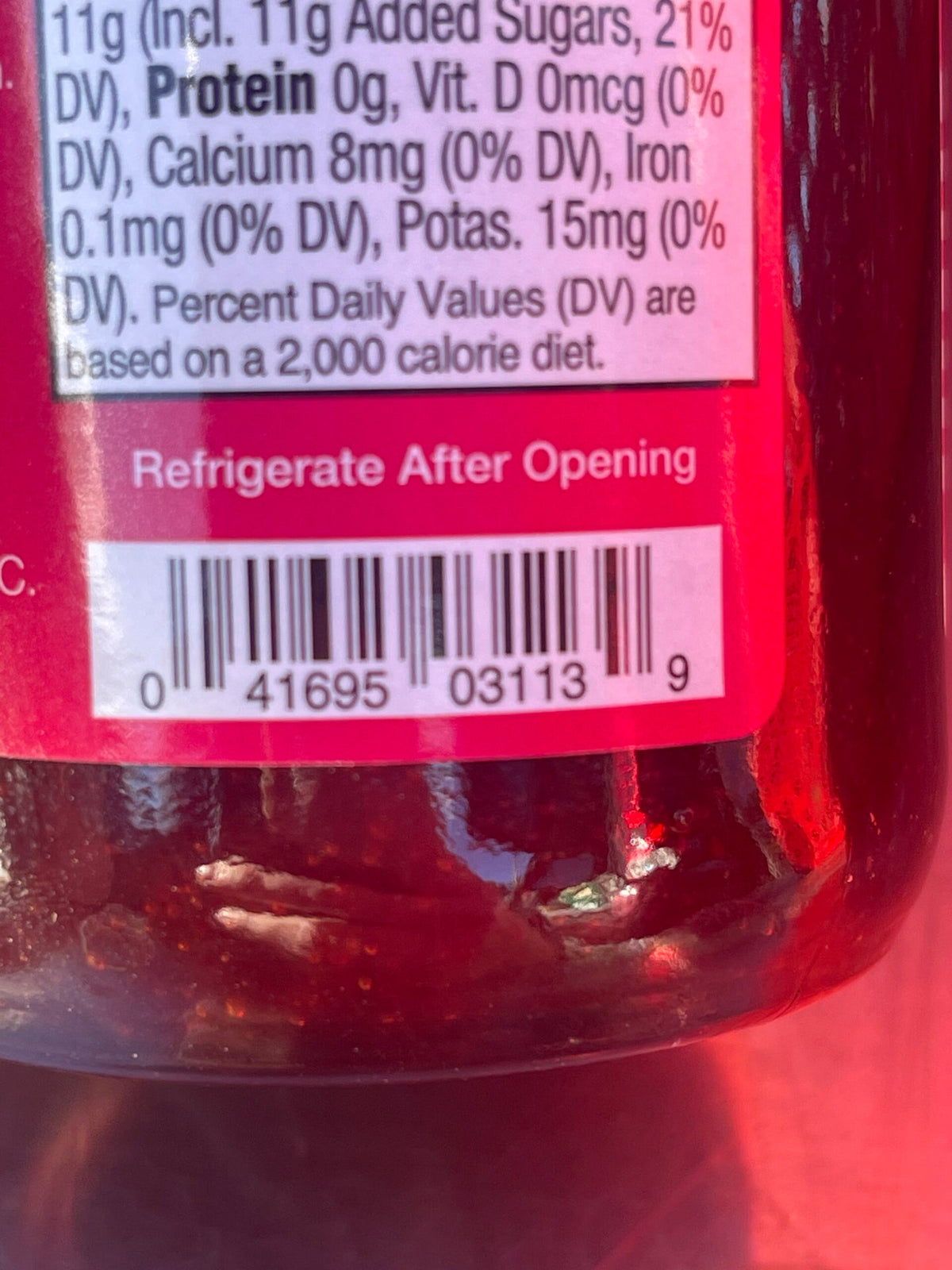 Strawberry Rhubarb Preserve, 10.5 oz