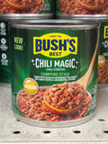 4 CANS Bush's Chili Magic Chili Starter Campfire Recipe Medium 16 oz Can Base