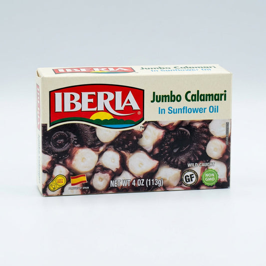 Iberia Jumbo Calamari In Sunflower Oil 4 oz