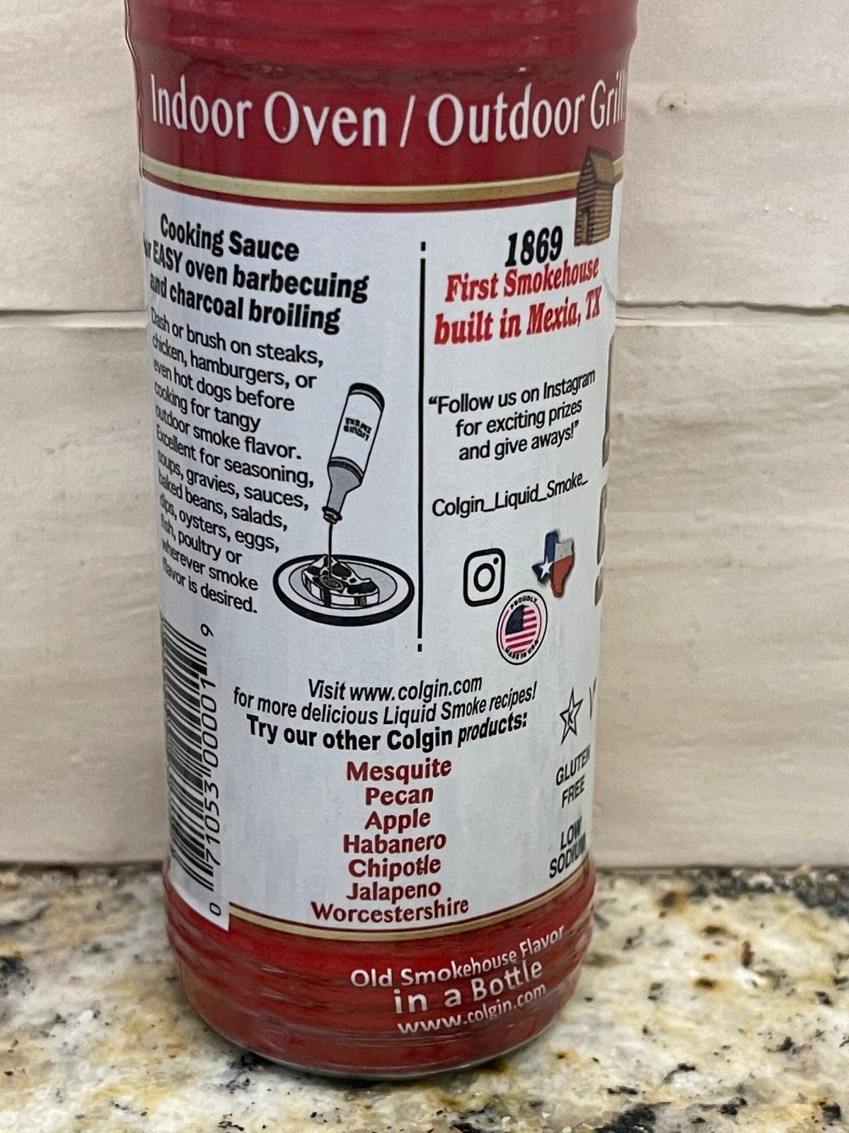 4 Bottles of Colgin Liquid Hickory Smoke Marinade Sauce, 4 oz
