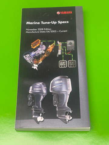 YAMAHA MARINE TUNE-UP SPECS Outboard Boat Motor Manual F9.9 F90 VZ200