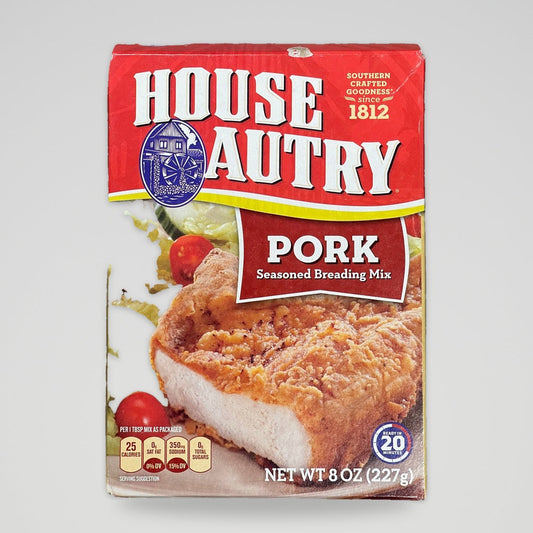 House Autry Southern Pork Pork Breader Mix Flour Ham Batter Chops Butt BBQ