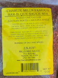 2 Bags makes 2 Gallons Charlie Mills Famous Bar-B-Que Sauce Mix BBQ Eastern NC