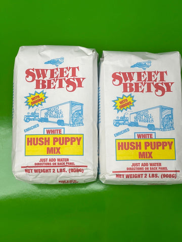 2 Bags of Atkinson's Sweet Betsy Hushpuppy Mix, 2 lb