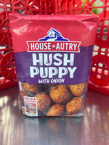 3 BAGS House Autry Hush Puppy with Onion Mix Batter Fry Flour 2 Lbs Fish