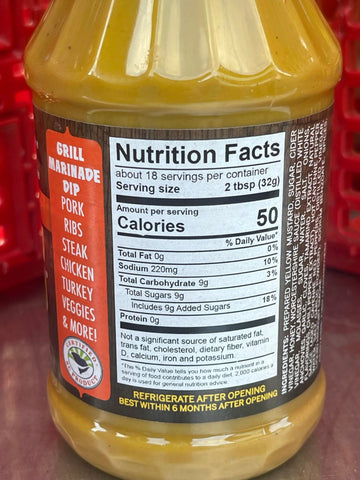 3 Bottles of Maurice's Honey Southern Gold BBQ Sauce, 18 oz