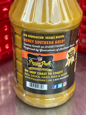 3 Bottles of Maurice's Honey Southern Gold BBQ Sauce, 18 oz