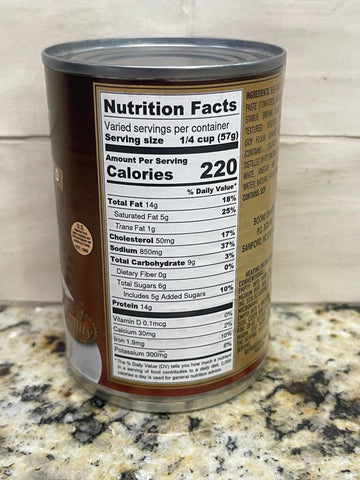 4 Cans of Patterson’s Barbecue Beef in Sauce, Carolina Cooked, 10 oz