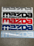 Blue Tailgate Sticker Decal for 85-93 Mazda B220 B2600 Pickup Truck Emblem