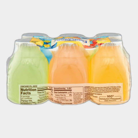 Clover Valley Fruit Blast Flavored Drinks, 6 fl oz Bottles, 6 pk